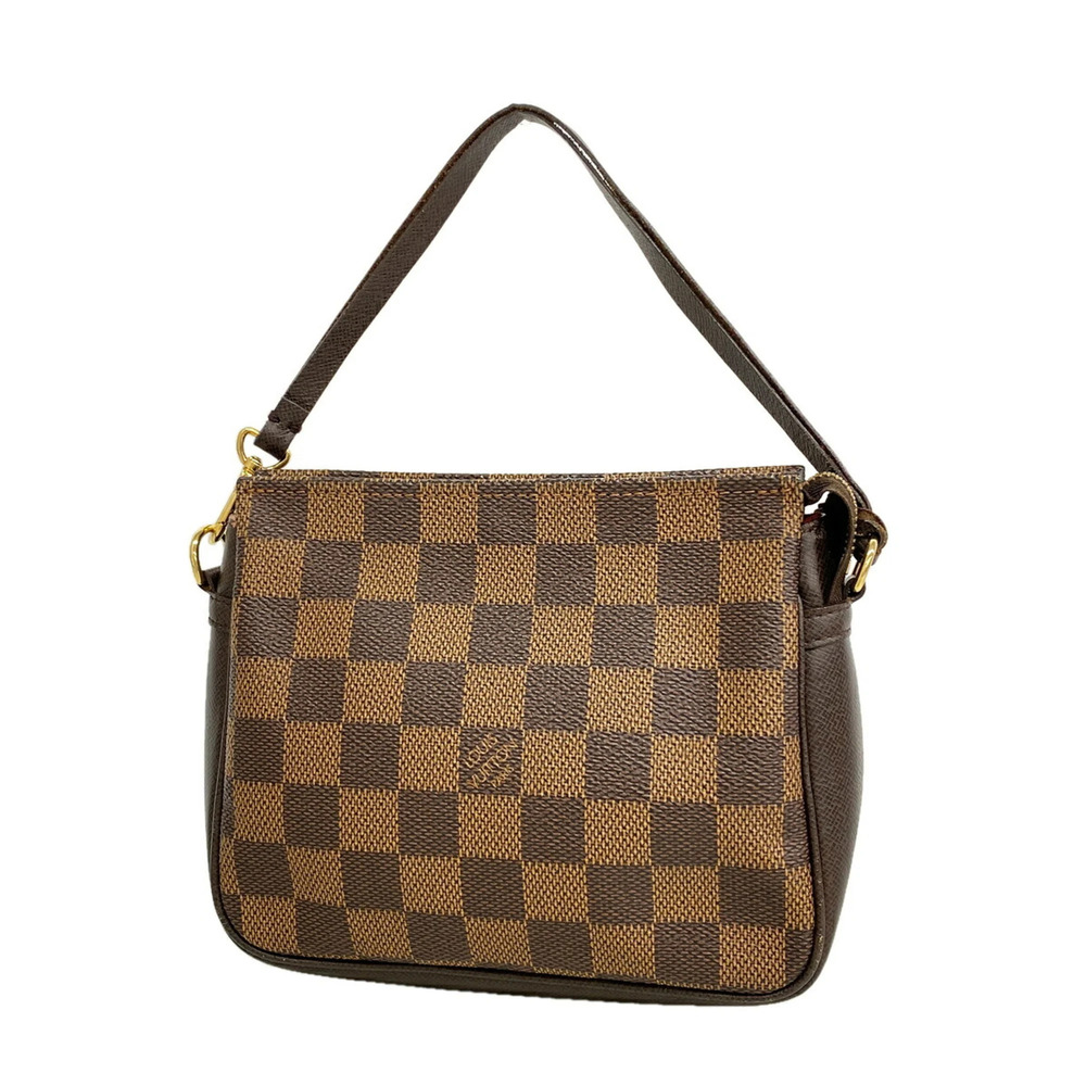 Louis Vuitton Damier Trousse Makeup Bag/Pouch N51982 Ebene (Women's)